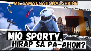 BIGLAAN SA BATAAN Part 1 - Mt. Samat National Shrine |  Yamaha Mio Sporty (Soulty)