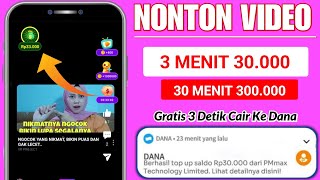 Nonton Video Dibayar Rp30.000 3 Menit Terbukti Membayar | APK PENGHASIL UANG DANA TERCEPAT 2024