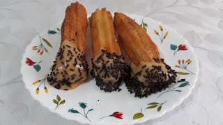 CHURROS TRADICIONAL SUPER FÁCIL DE FAZER 😋