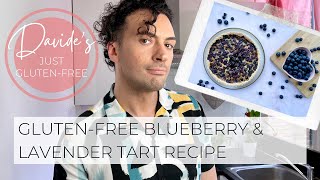 DELICIOUS Gluten-free Blueberry & Lavender Tart Recipe 🫐