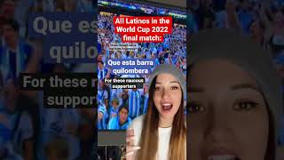 CHANT FROM #argentina #worldcup2022 #shorts #spanish #song #lyrics #latino