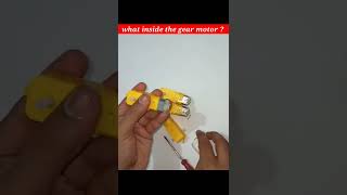 what inside the gear motor ? #shortvideo #shorts #shortfeeds #shortviral