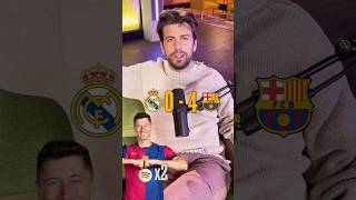 #Pique acierta el marcador del clásico entre #RealMadrid y #FCBarcelona