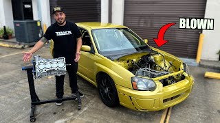 My Friends Car Blew Up So I Surprised Him With a New Engine!