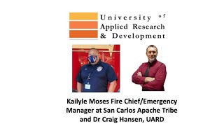 Kailyle Moses Fire Chief/Emergency Manager at San Carlos Apache Tribe