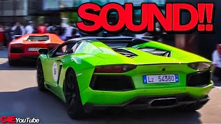 Lamborghinis arrive at the FACTORY🚗💨 - Insane Revs and Acceleration! (300+ lambos)