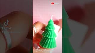 Packaging navideño para Velas #manualidades  #navidad #diy #packaging #christmastree