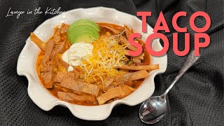 Super Easy Taco Soup