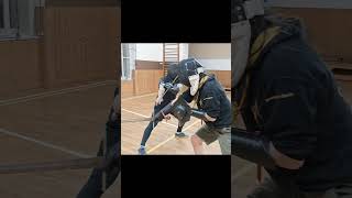 Sword and buckler assault by Lignitzera #shorts #hema #fencing #sword #swordfighting