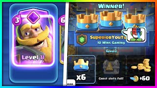 This *NO SKILL* Deck is TOO STRONG in Clash Royale