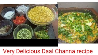 Daal channa recipe with yogurt  very delicious recipe  must try