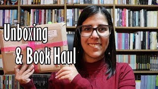 Unboxing + Book Haul