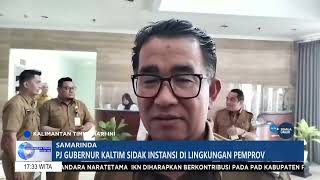 PJ GUBERNUR KALTIM SIDAK INSTANSI DI LINGKUNGAN PEMPROV