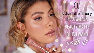 C.Tilbury New PILLOW TALK MATTE  BLUSH WAND Quick & Honest Product Review|Yay Or Nay Ser. Ep.2