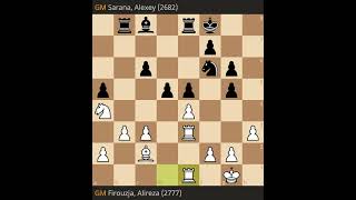 Alireza Firouzja vs Alexey Sarana- Fide Grand Swiss 2023, Round 7