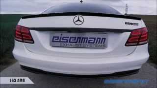 Sportauspuff Eisenmann Exhaust Systems für Mercedes E63 AMG