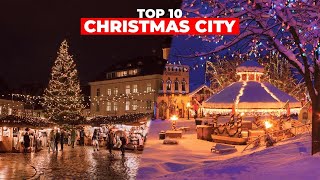 Top 10 best cities to spend Christmas holiday