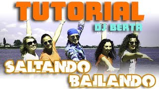 Saltando bailando TUTORIAL - Dj Berta - Balli di gruppo line dance - spiegazione dei passi