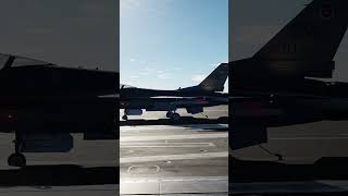 F-16 ADDED Tail Hook Animation -  Obligatory Carrier Landing