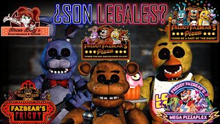 ¿SON LEGALES Los Animatronicos De FNaF? ||Sidi Afton|| FNaF Teoría