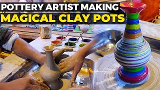 Incredible Pottery Artist Training to Create Magical Clay Pots in Minutes