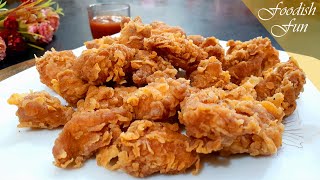 মুচমুচে চিকেন পপকর্ন রেসিপি | KFC Style Chicken Popcorn at Home | Restaurant Style Pop Chicken