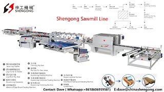 Rip Saw, Multi Rip Saw Maker-Shengong For Sawmill Machine and Sawmill Line