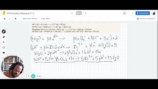 Resolução de Exercícios de Balanceamento por Semi Reações