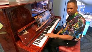 Namm 2024 Kris Nicholson has to find the perfect piano