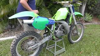 1989 KX250 2-Stroke final checks before advancing to cosmetic stage Ep.3