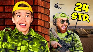 24 STUNDEN IN DER ARMEE Challenge !