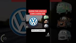 GUESS THE LOGO BY CARS CHARACTER #shorts