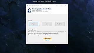 How to download and use print spooler repair tool