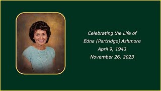 Edna Ashmore Memorial Service