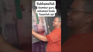 Foto Tuan Guru Kalimantan tidak tersentuh api.. #gurusekumpul #waliallah #haulgurusekumpul