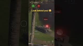 Look Behind You! 😂 #wotc #wotconsole #worldoftanksconsole #worldoftanks #shorts