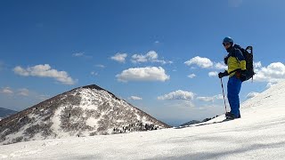 【八甲田高田大岳・雛岳縦走】八甲田バックマウンテン高田大岳・雛岳残雪縦走登山