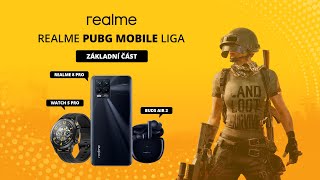 realme PUBG Mobile liga - základní část, 1. den