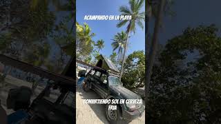 Instalamos paneles solares y nos fuimos a la playa. Una maravilla de tecnología #overland