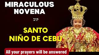 Miraculous Novena Prayer to Senor Santo Niño de Cebu