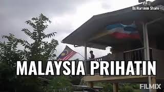 Pekan Ranau Kebar Bendera raih kehadiran hari Kebangsaan 2020, Tema : #Malaysia_Prihatin.