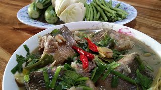 Khmer Food | របៀបខប្រហុកត្រីក្រាញ់/ Sieng Sokea Cooking