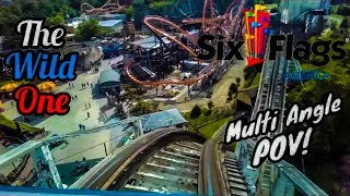 Wild One FULL HD Multi Angle POV | Six Flags America 2019