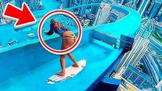 10 INCREDIBLY FAST Water Slides You Won't Believe Exist