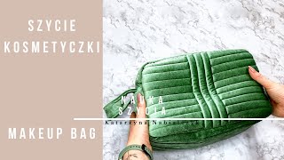 Szycie kosmetyczki z zamkiem i podszewką I Sewing Tutorial I Makeup cosmetic bag