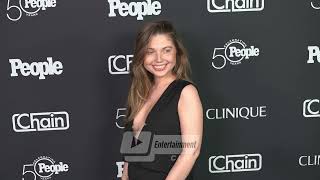 Pregnant Sammi Hanratty Attends People And Chain Celebrate People's 50th Anniversary In Los Angeles