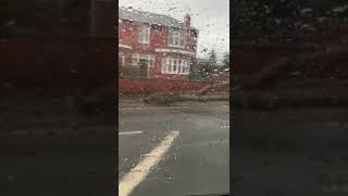 Storm Ciara in Ossett.