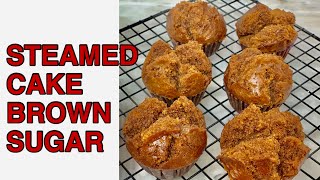 STEAMED CAKE BROWN SUGAR || BOLU KUKUS GULA MERAH