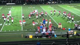 10/5/12 Halftime Field Show - Old Mill High School Marching Band