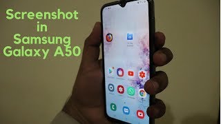 HOW TO TAKE SCREENSHOT IN SAMSUNG GALAXY A50 MOBILE